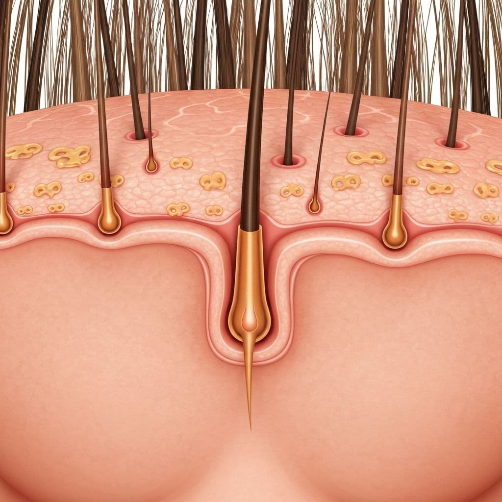 Hair follicle and scalp health