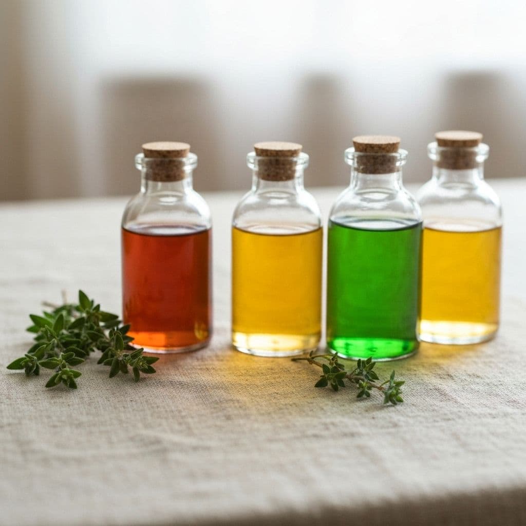 Preparation with Herbal Oils