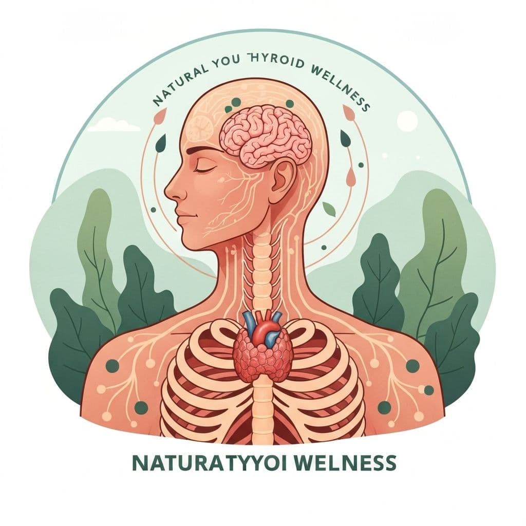 Thyroid wellness illustration