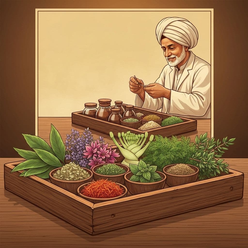 Unani medicine herbs