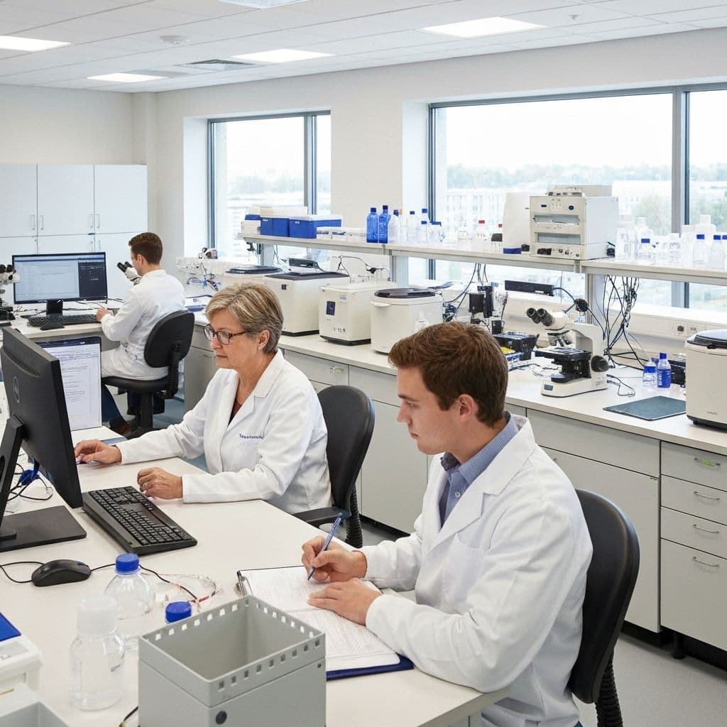 Medical research laboratory